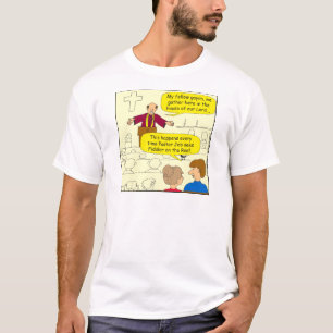 Camiseta El pastor 673 va al dibujo animado del Fiddler