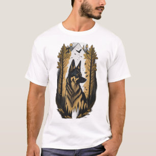 Camiseta El Pastor Alemán 009
