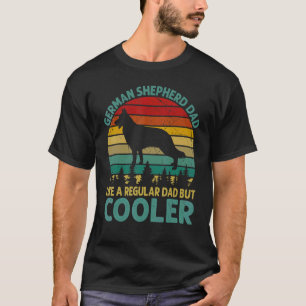 Camiseta El Pastor Alemán A Papá Le Gusta Un Padre Regular 