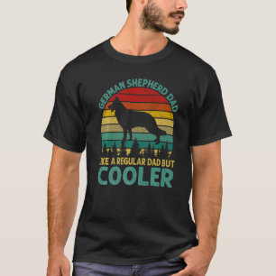 Camiseta El Pastor Alemán A Papá Le Gusta Un Padre Regular