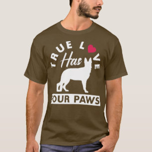 Camiseta El Pastor Alemán El Rey Pastor El Verdadero Amor T