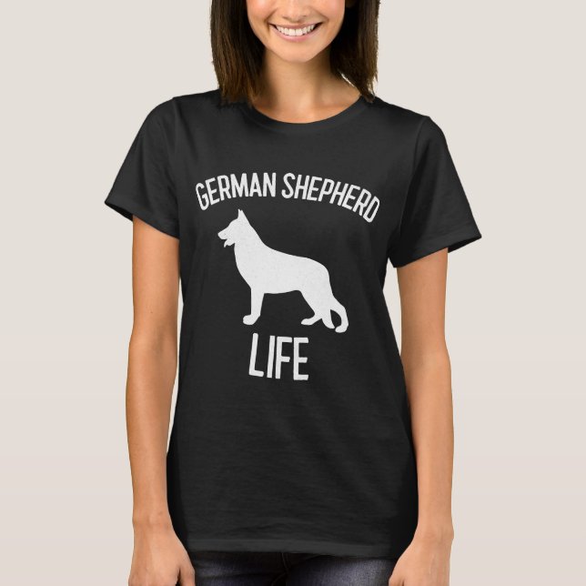 Camiseta El pastor alemán Lover (Anverso)