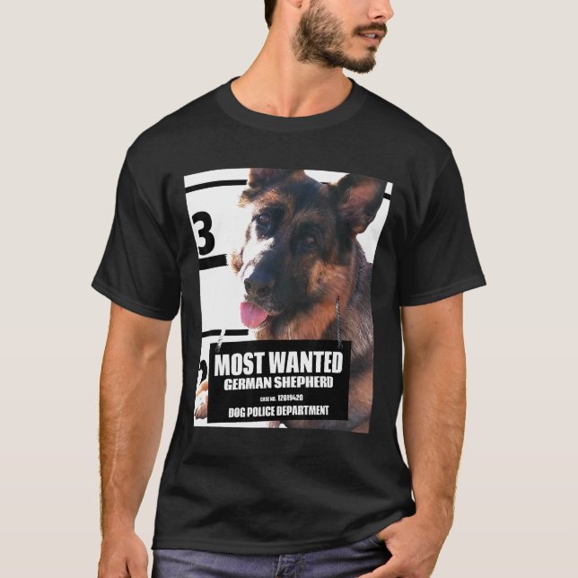 Camiseta El Pastor Alemán más deseado Perro D (Anverso)
