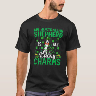 Camiseta El Pastor Australiano Es Mi Afortunado Encanto De