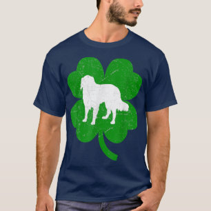 Camiseta El Pastor Australiano Shamrock St Patrick's Day