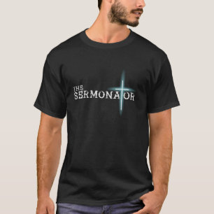 Camiseta El pastor sermoneador aprecia la cruz cristiana