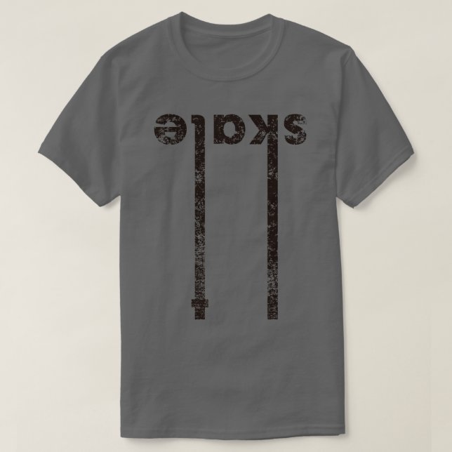 Camiseta El patinaje es vida (Diseño del anverso)
