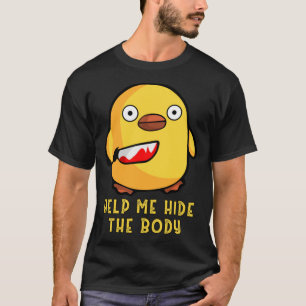 Camiseta El Pato Con El Asesinato De Knife Tee Cute, Divert
