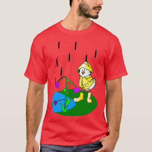 Camiseta el pato con impermeable