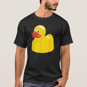 Camiseta El pato de caucho es lindo pato como amante del pa