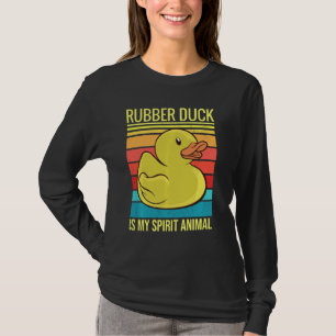 Camiseta El Pato De Goma Es Mi Animal De Espíritu Que Pato 