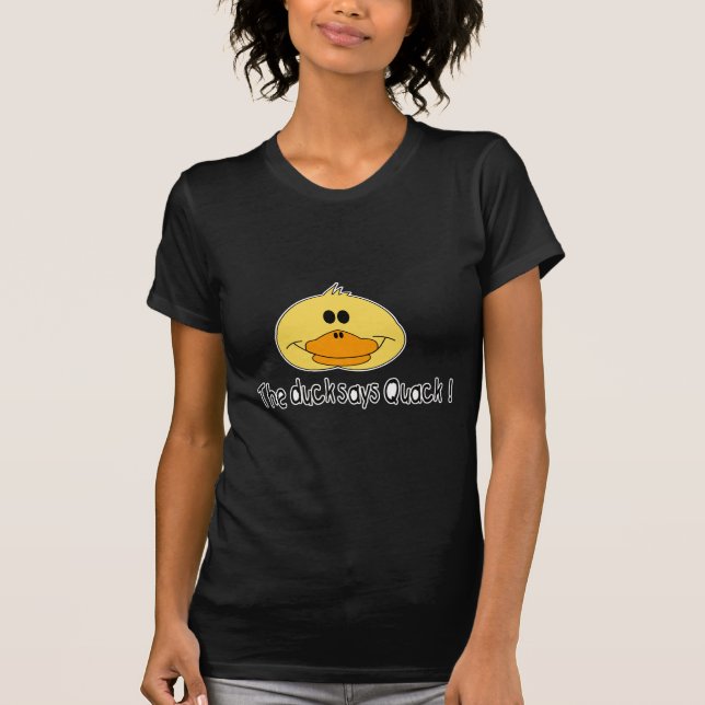 Camiseta El pato dice cuac (Anverso)