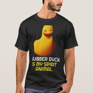 Camiseta El Pato Es Mi Espíritu Animal Cuto Y Gracioso Dise