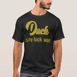 Camiseta El pato es mi suerte mascotas labradores negros