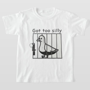 Camiseta El pato está demasiado fastidiado con humor en jau