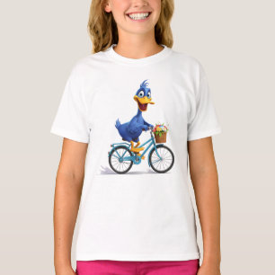 Camiseta El pato está en bicicleta