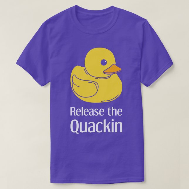 Camiseta El Pato Libera El Quackin 1 (Diseño del anverso)