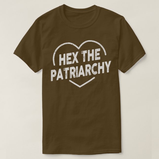 Camiseta El patriarcado Feminismo Witch Wicca Feminist Wi (Diseño del anverso)