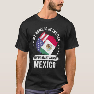 Camiseta El patriota mexicano-estadounidense se enorgullece