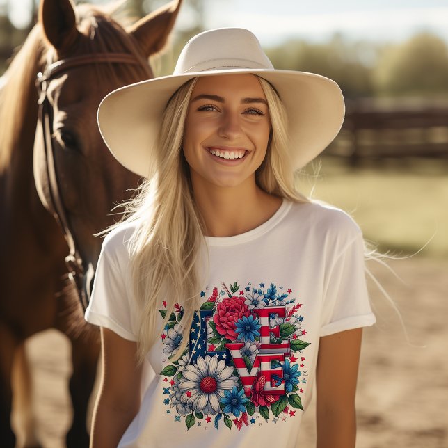 Camiseta El patriotismo y el Día de la Independencia del Am (Subido por el creador)