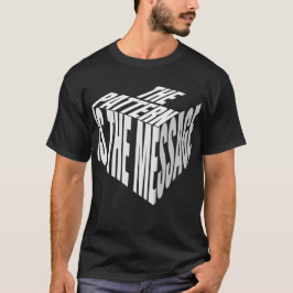 Camiseta El patrón es el mensaje | Thinker Design