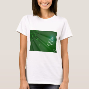 Camiseta El patrón verde de Irlanda arte el destino de la p