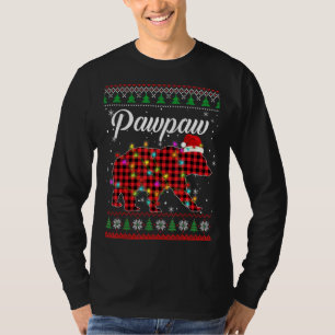Camiseta El pavimento rojo de plástico luce Navidades feos
