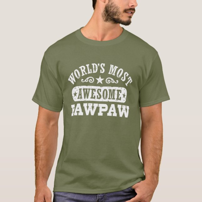 Camiseta El PawPaw más asombroso del mundo (Anverso)