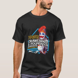 Camiseta El Payaso En Serie De La Fundación Crawlspace De P