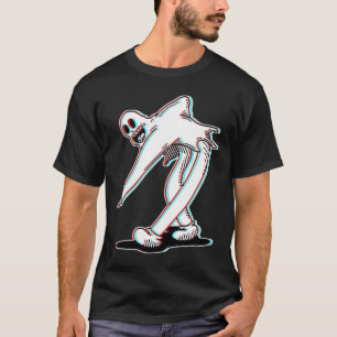 Camiseta El Payaso Fantasma Glitch Bailando