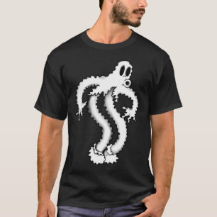 Camiseta El payaso fantasma Shaky Spooky Blackwork