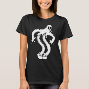 Camiseta El Payaso Fantasma Tembloroso Espeluznante Blackwo