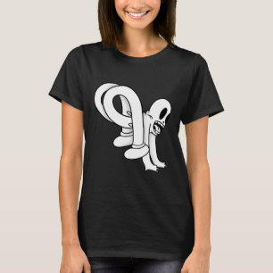 Camiseta El Payaso Fantasma Twisty Blackwork