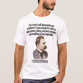 Camiseta El pecado es sirve la uno mismo-profanación