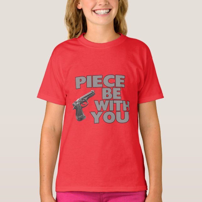 Camiseta El pedazo esté con usted (Anverso)