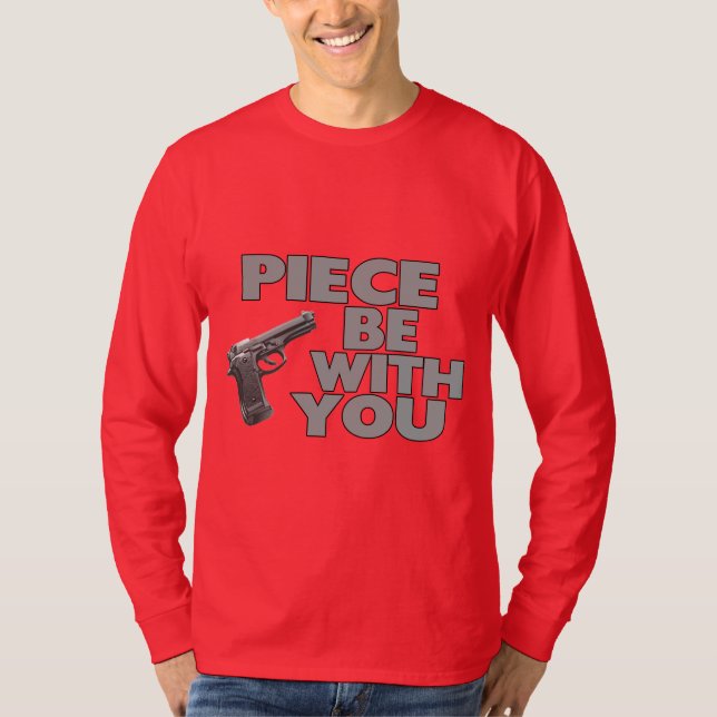 Camiseta El pedazo esté con usted (Anverso)