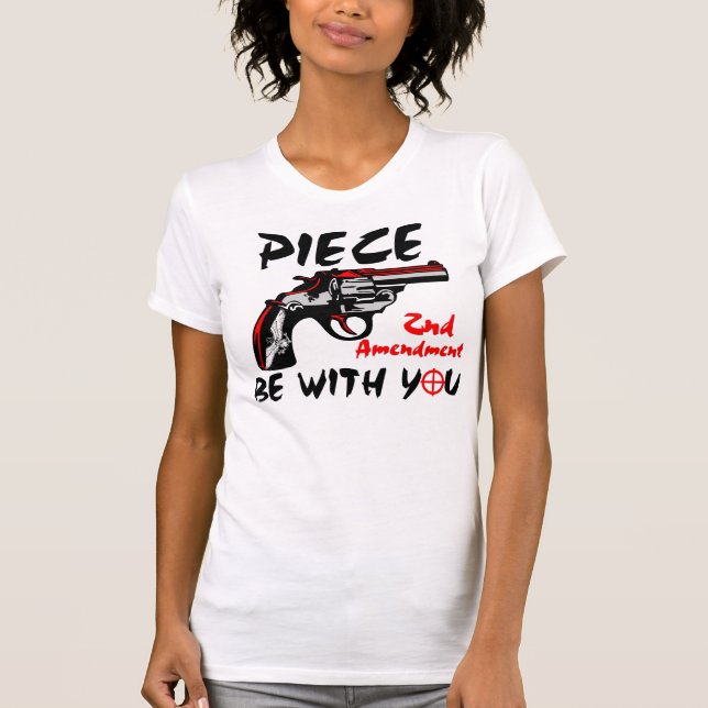 Camiseta ¡El pedazo esté con usted! (Anverso)