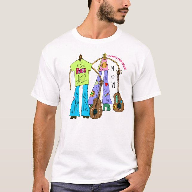 CAMISETA EL PEDIR PAZ (Anverso)