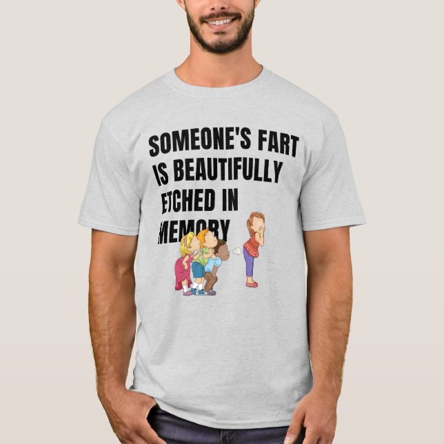 Camiseta El pedo de alguien es hermoso (Anverso)