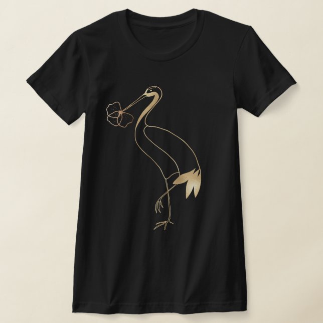 Camiseta El Pelícano Dorado (Distribución)