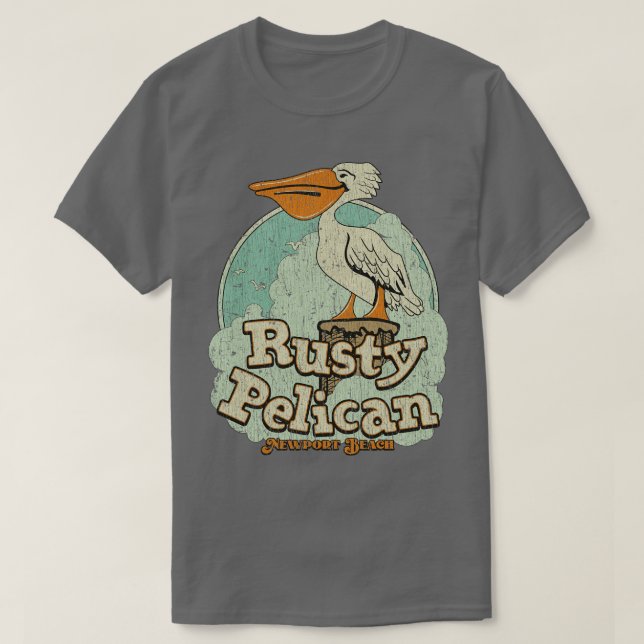 Camiseta El Pelícano Rusty 1972 (Diseño del anverso)