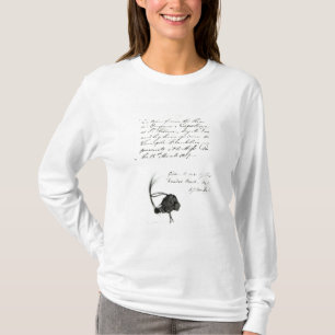 Camiseta El pelo cortó del jefe del emperador Napoleon
