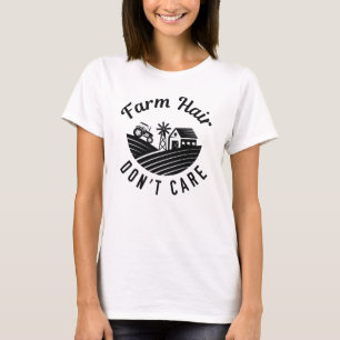 Camiseta El pelo de la granja no importa