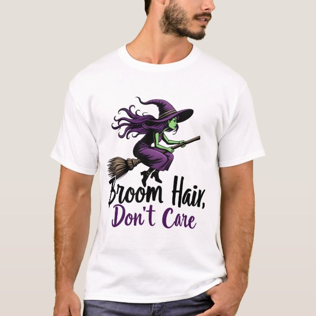 Camiseta El pelo de la habitación, no importa, diseño de br (Anverso)
