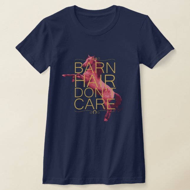 Camiseta El pelo de los graneros no importa - Caballo de ca (Distribución)