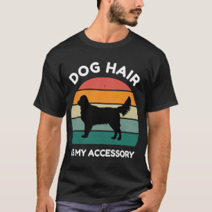 Camiseta El pelo de perro es mi accesorio - Diseño divertid