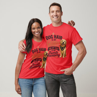 Camiseta El pelo de perro es mi purpurina – Amante de Golde