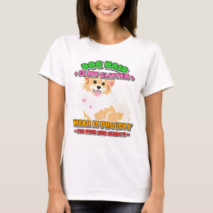 Camiseta El pelo de perro es mi purpurina Regalo divertido