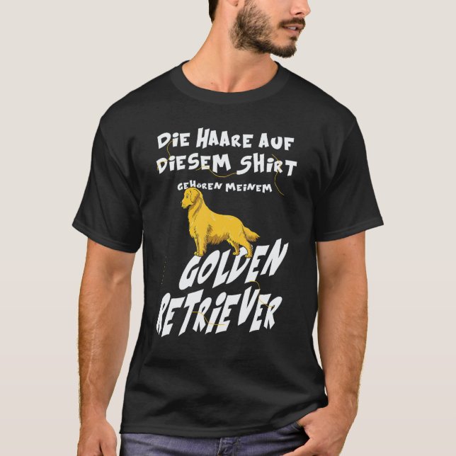 Camiseta El pelo de perro pertenece a mi dueño de perro Ret (Anverso)