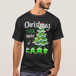 Camiseta El pelo del árbol de Navidad, no importa